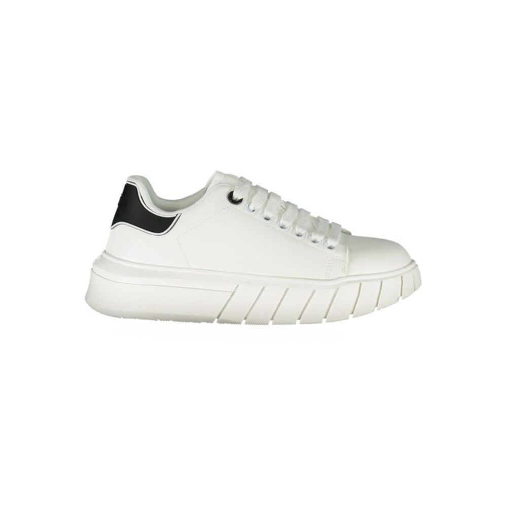 Gaelle Paris White Polyurethane Women Women's Sneaker